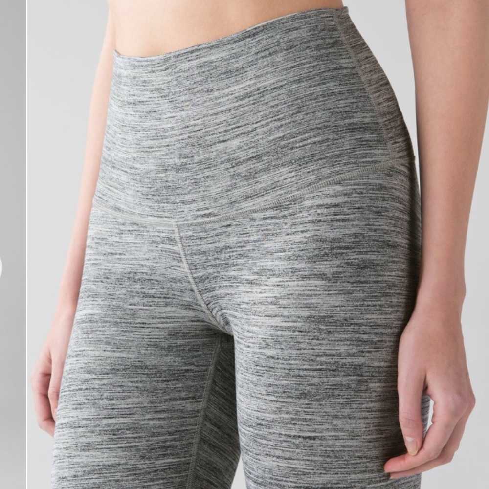 Lululemon High Waist Wunder Under Crops